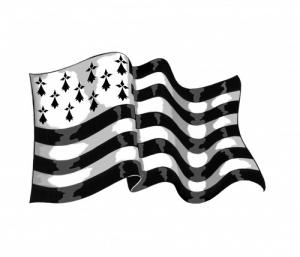 drapeau breton gite er vocen gite carnac